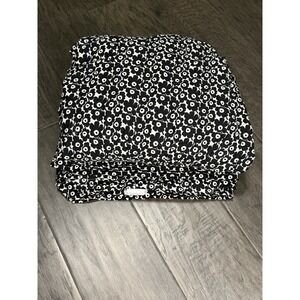 MARIMEKKO Full Queen Sheets Cotton Percale Bedding Full Pikkuinen Unikko Black